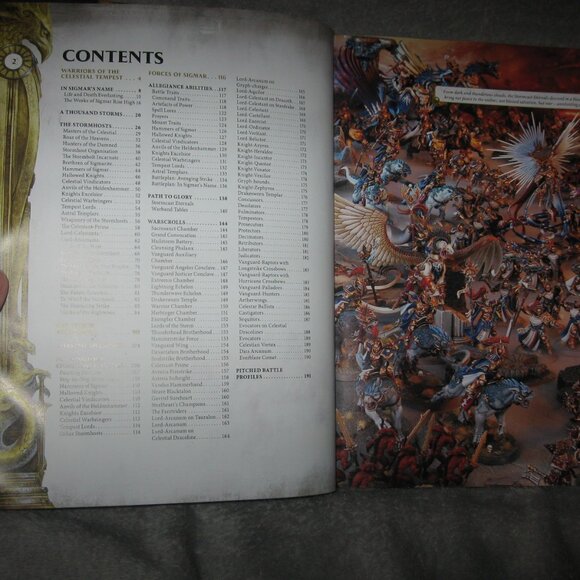 Warhammer Hardcover Book 40,000 40K Stormcast Eternals Order Battletome 2409A7 - Picture 5 of 10